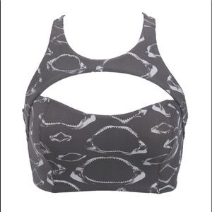 Boys + Arrows Mona the murderer shark swim top